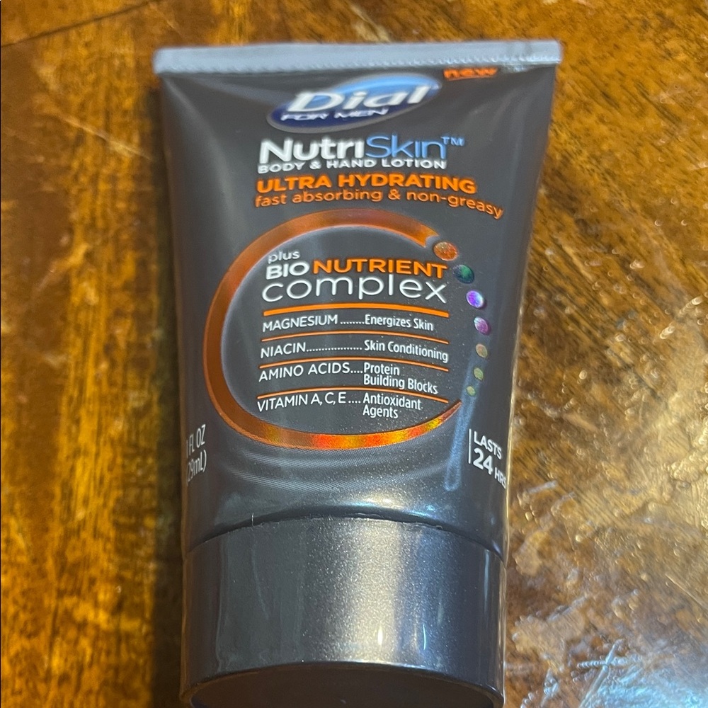 12x Dial men NutriSkin Body & Hand Lotion one Oz